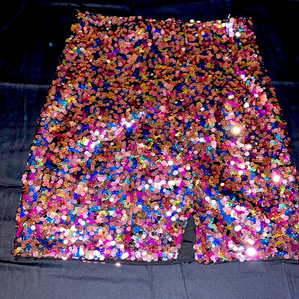 Sequined Majorelle skirt 💜💕💜💘